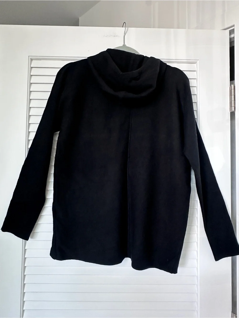Banana Republic Men’s Black Hooded Sweater Knit Pullover Size M
